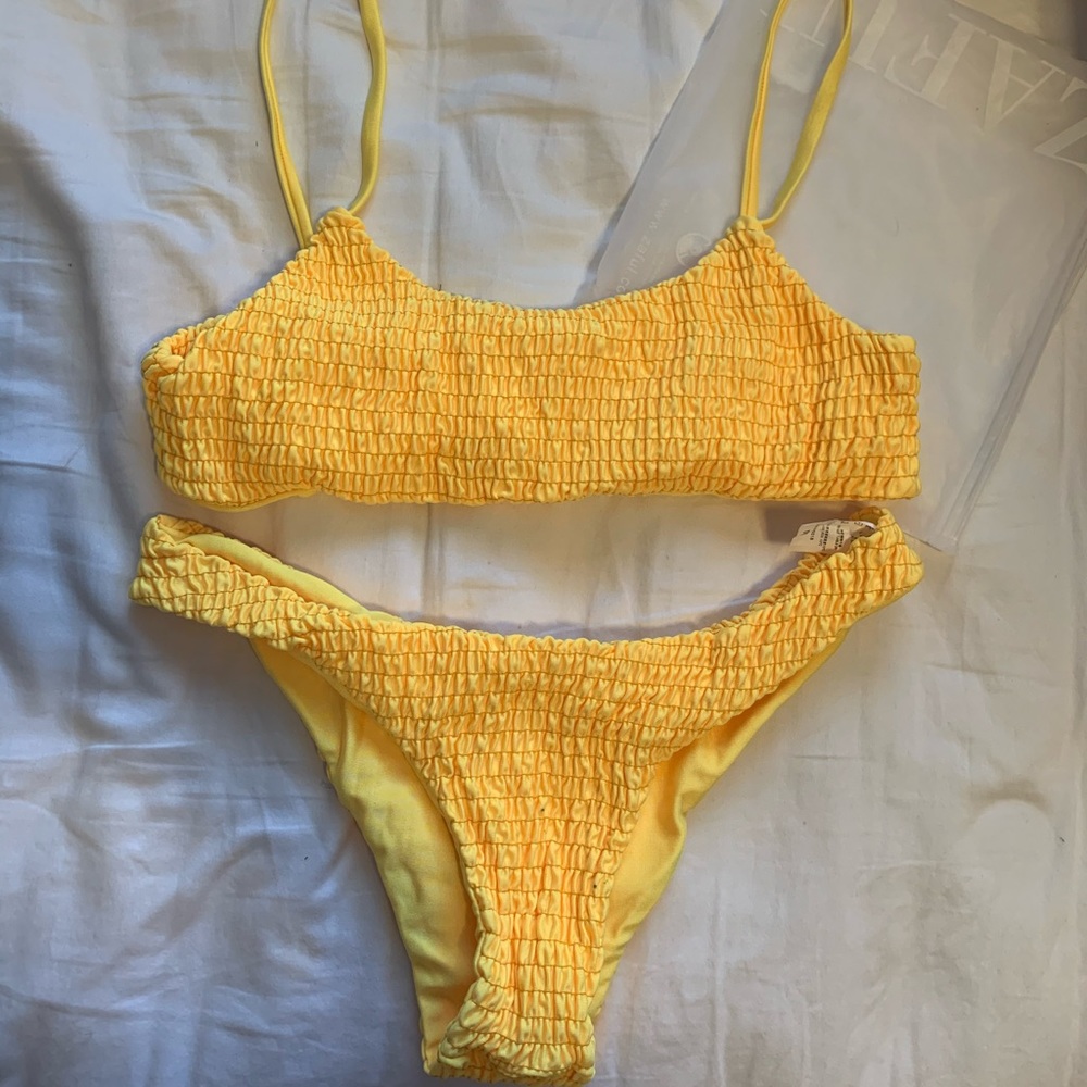 Smocked Zaful swimsuit set